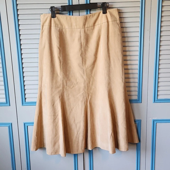 Bernard chaus Tan A Line Skirt - Picture 5 of 8